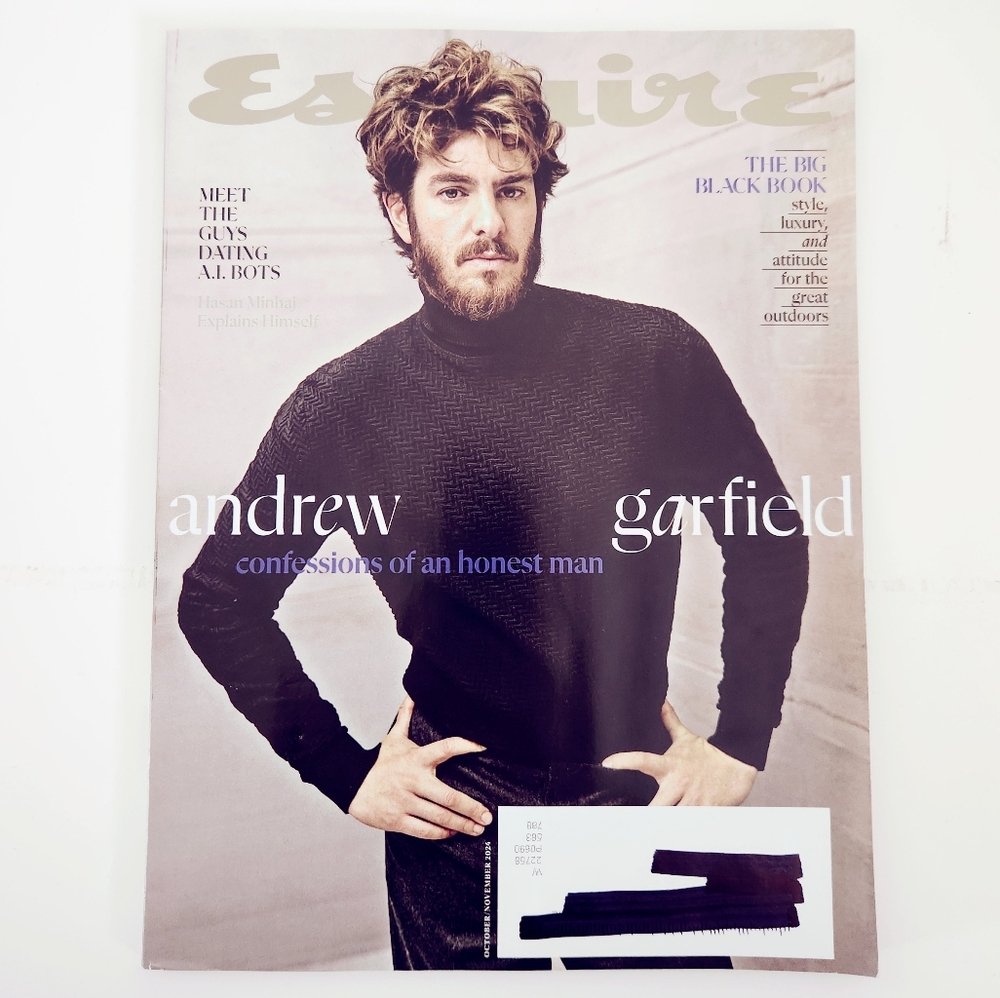 🍭7/$15 Esquire Magazine October/November 2024 Andrew Garfield